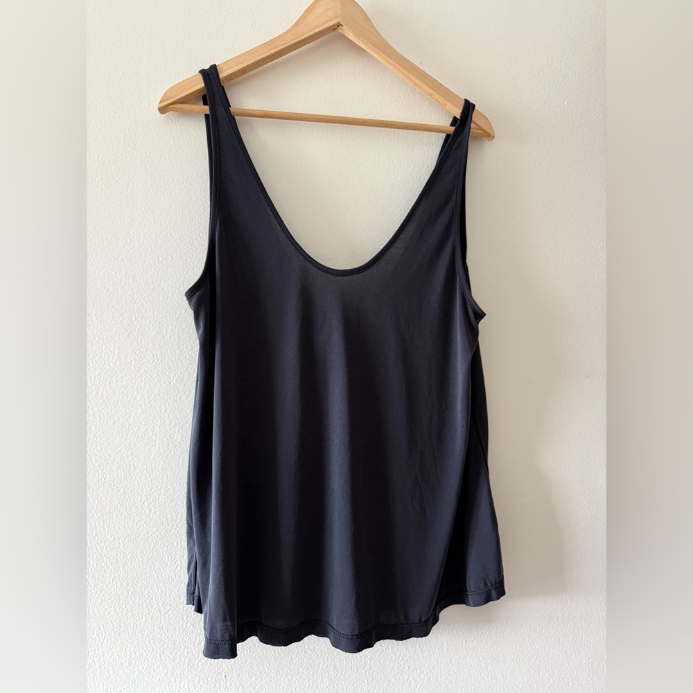 Free People Black Tank Top Size: Large Rn 66170 CA 32054